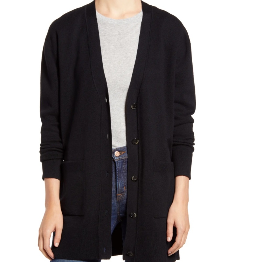 NEW JCrew V-Neck Long Cardigan